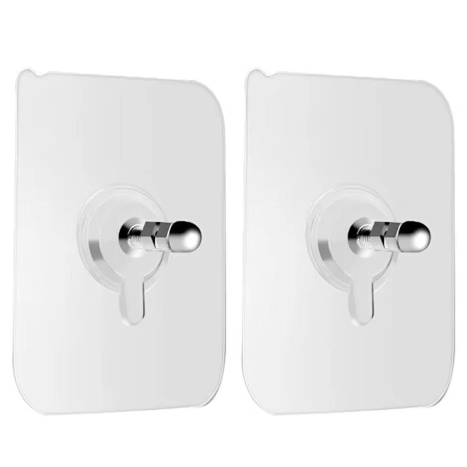 Ayt Sunup SN-26406 Kendinden Yapışkanlı Mobilya Devrilme Önleyeci Duvar Ankrajı 2 Adet Sabitleme Aparatı