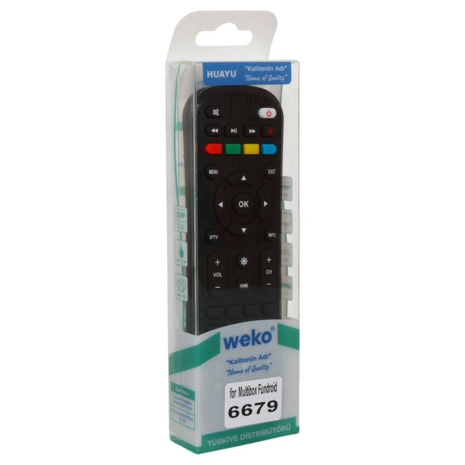 Ayt Kr Multibox Funroid Sencrom Android Uydu Cihazı Alıcı Kumandası Uzaktan Kumanda