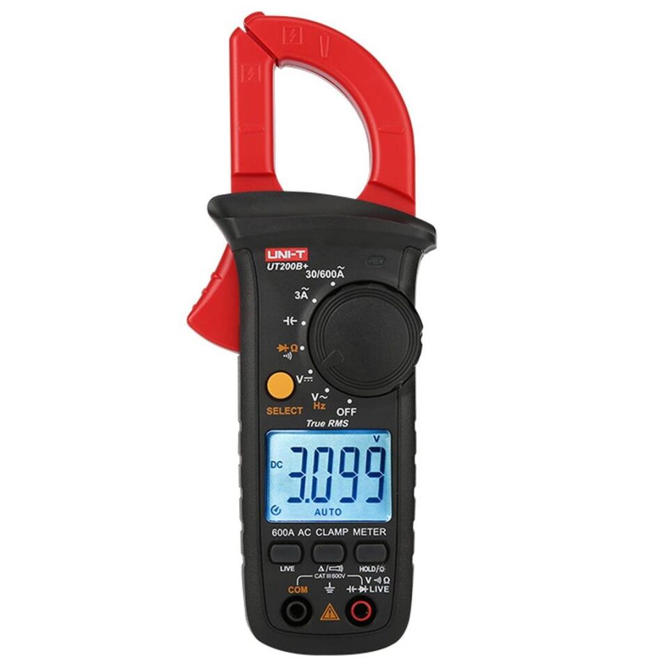 Ayt Powermaster UT-200B Dijital Pensampermetre Ac Akım Ölçer Sesli Ölçüm Yüksek Voltaj Uyarısı