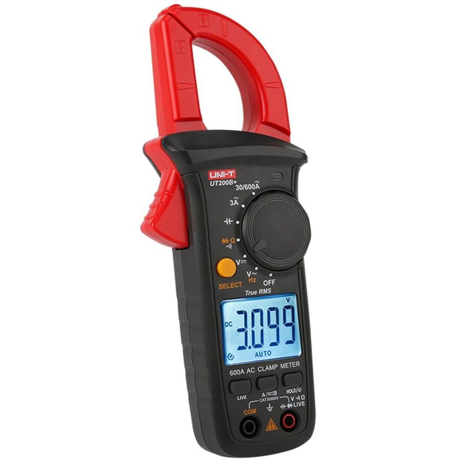 Ayt Powermaster UT-200B Dijital Pensampermetre Ac Akım Ölçer Sesli Ölçüm Yüksek Voltaj Uyarısı