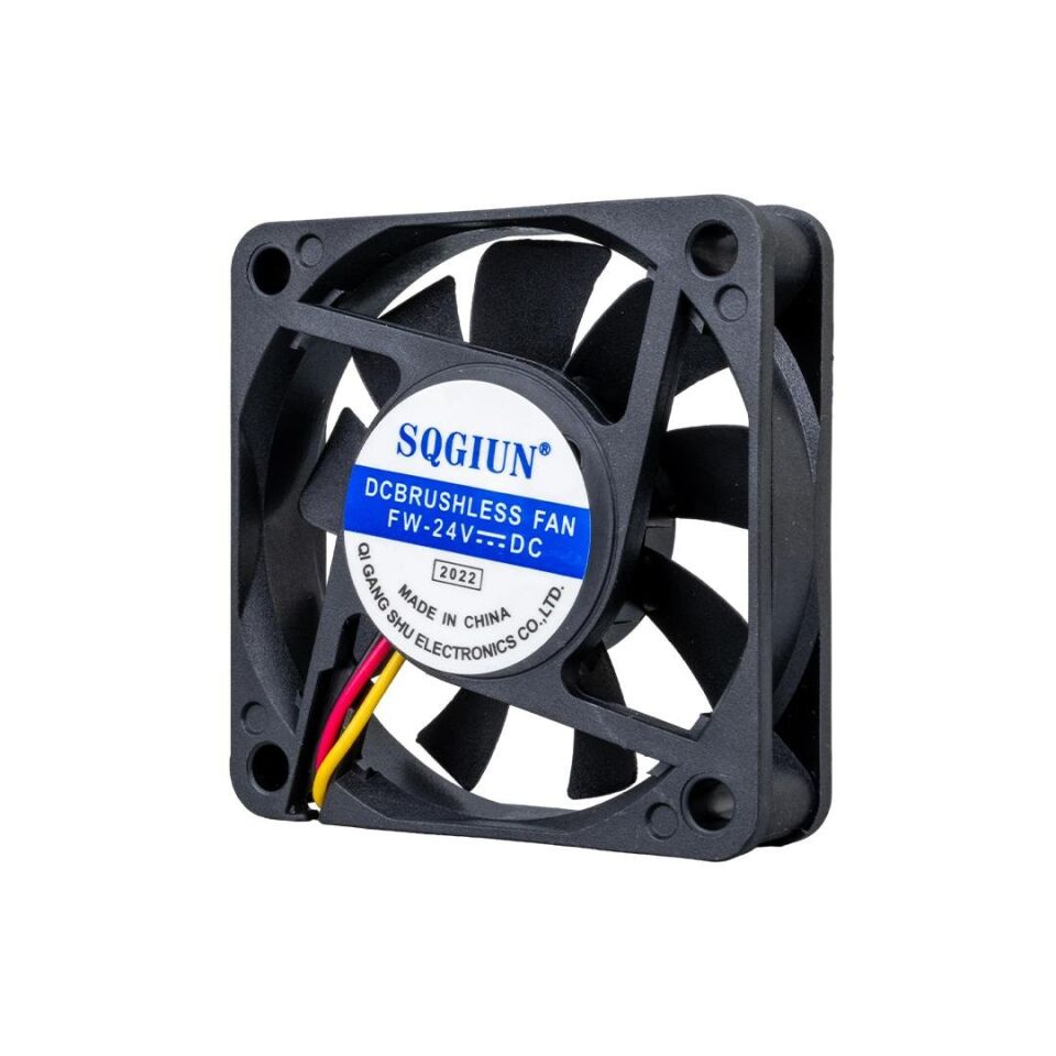Powermaster 60x60x15mm 24 Volt Dc 0.08 Amper 3 Kablolu Soğutucu Fan