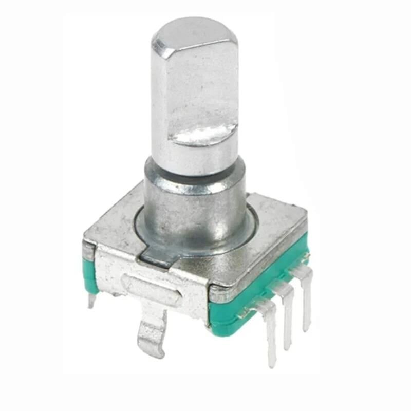 Oto Pot Basmalı Kısa Metal Kafa Yarım Ay 5 Pin Oto Teyp Radyo Analog Klima Çevirme Aparatı