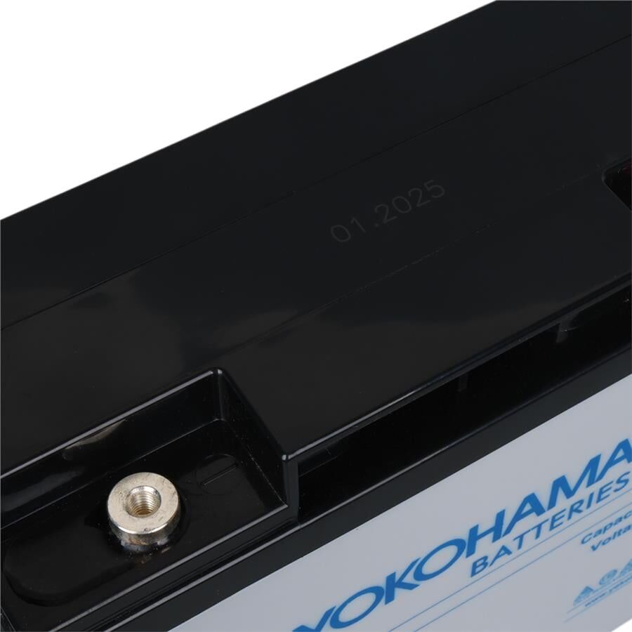 Ayt Yokohama 12 Volt 18 Amper Akü YH-121.8 181x76x167 mm Taze Yeni Tarihli Akü
