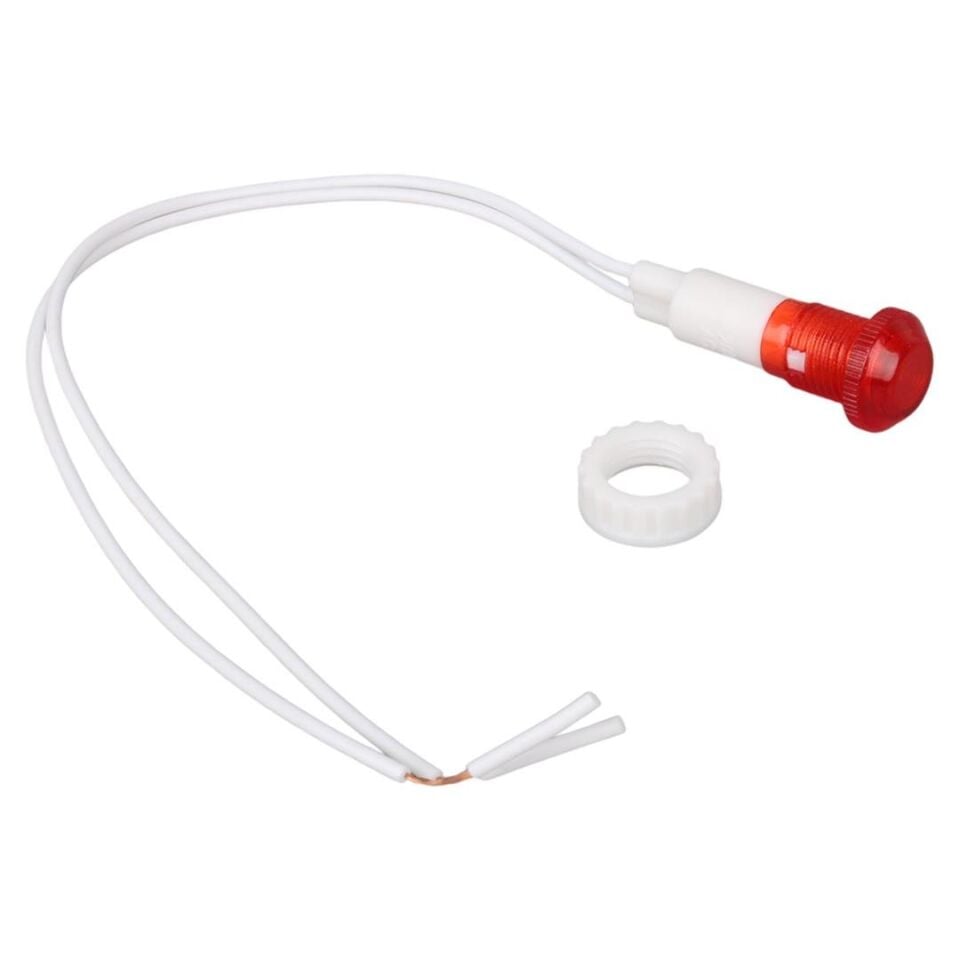 Powermaster 220v Kablolu Sinyal Lambası 10 Mm Plastik XD10-6W