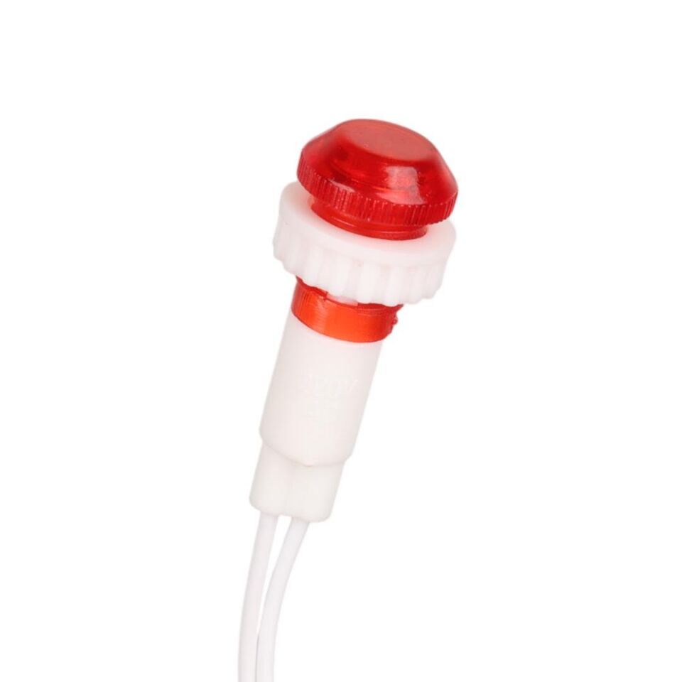 Powermaster 220v Kablolu Sinyal Lambası 10 Mm Plastik XD10-6W