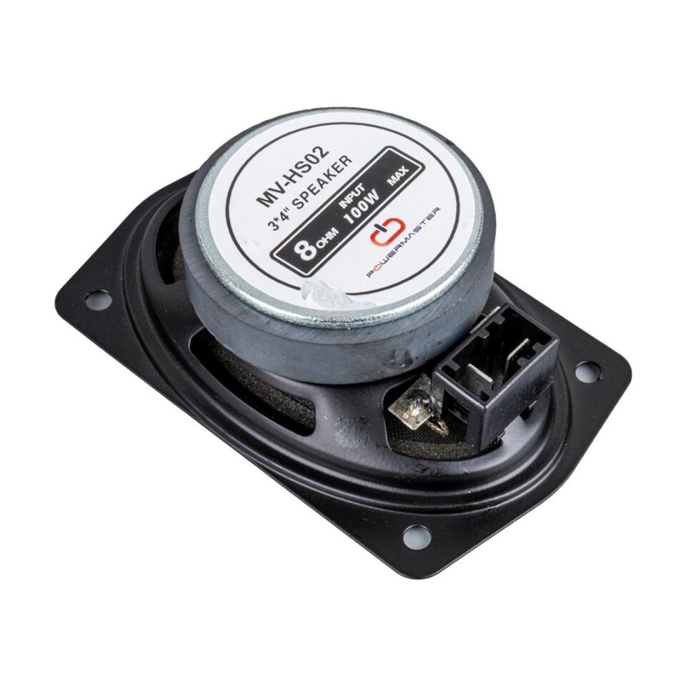 Magicvoice Mv-Hs02 7.5x10 Cm 8 Ohm 100 Watt Oval Dikdörtgen Tip Oto Hoparlörü Araç Ses Sistemi
