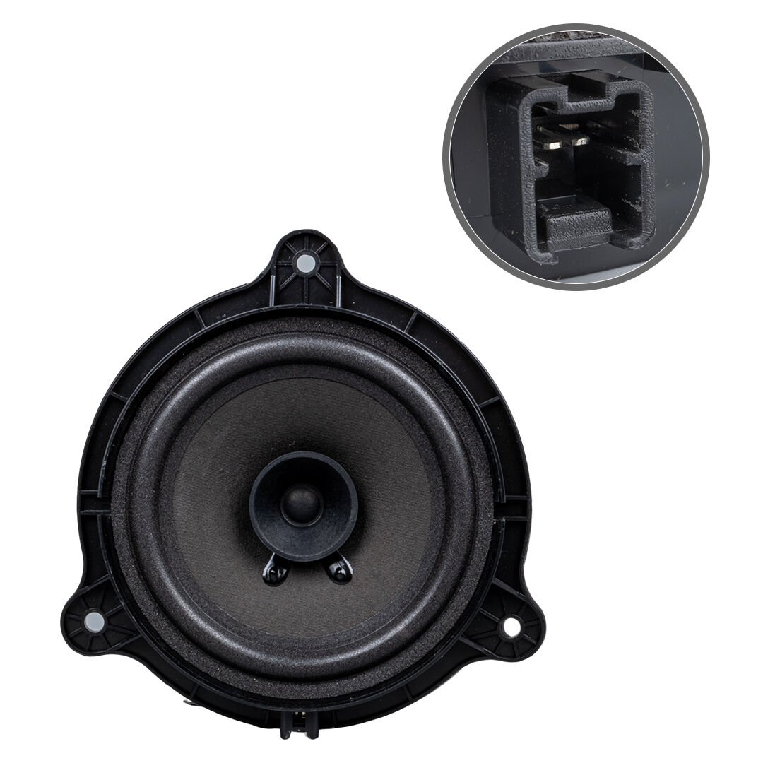 Magicvoice Mv-650 16 Cm 4 Ohm 120 Watt Oto Hoparlör Nissan Araç Kapı Hoparlörü Tekli 3 Vidalı