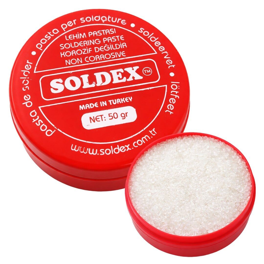 Soldex Lehim Pastası 50 Gr Lehim Havya Ucu Temizleyici Pasta