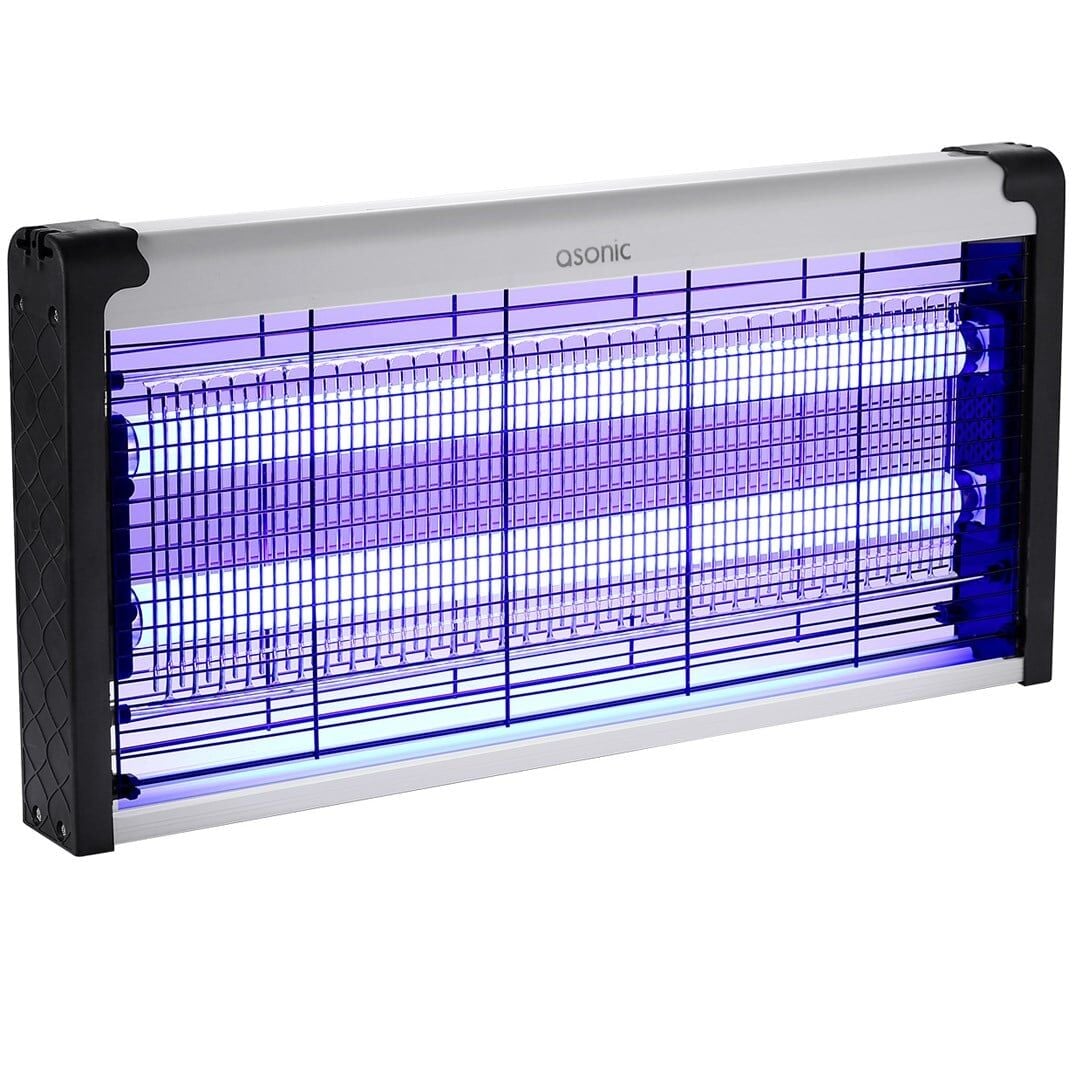Asonic S27 30W+ 2000V Çift Cam Led Zincir Askı Sanayı Tipi XXL Boy Sinek Öldürücü