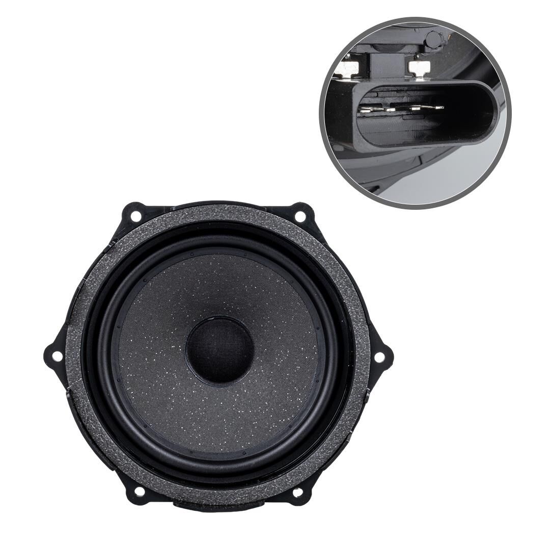Magicvoice Mv-6F 16.5 Cm 4 Ohm 120 Watt Oto Hoparlör Citroen Araç Kapı Hoparlörü Tekli 6 Vidalı