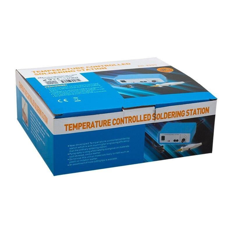 Ayt Class ZD-8905 Isı Ayarlı Analog Ahşap Yakma Havyası Ahşap Desen İsim Yapma Yakma Cihazı