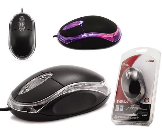 Everest KM-6809 USB Işıklı Mouse