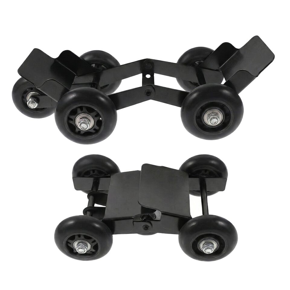 Ayt Sunup Motosiklet Dolly Tekerliği Ağır İş Makina Taşıma Tekerlik Kolay Manevra