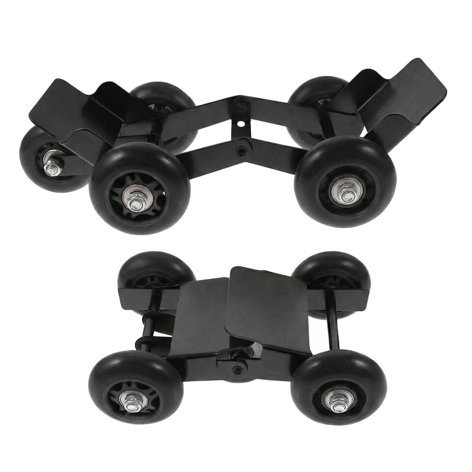 Ayt Sunup Motosiklet Dolly Tekerliği Ağır İş Makina Taşıma Tekerlik Kolay Manevra