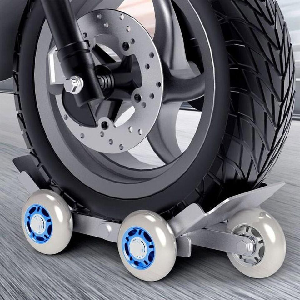 Ayt Sunup Motosiklet Dolly Tekerliği Ağır İş Makina Taşıma Tekerlik Kolay Manevra