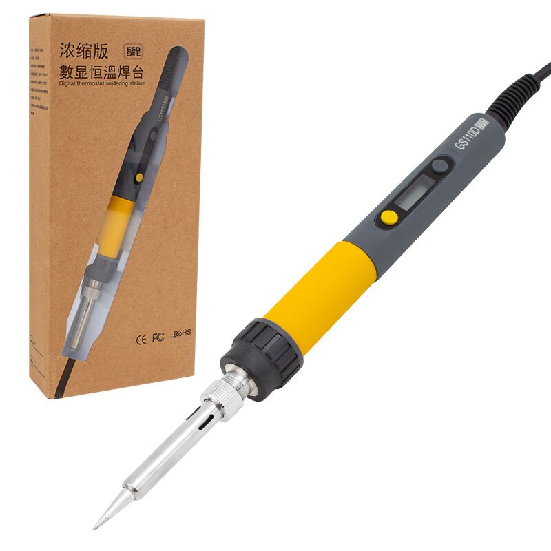 Powermaster GS-110D 110 W LCD Ekranlı Isı Ayarlı Havya Lehim Makinası Aleti Priz Tipi