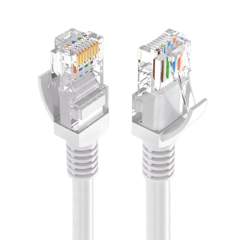 Ayt Fully G-505C Cat5 5 Metre RJ45 Patch Network Ethernet İnternet Kablosu Jack Soketleri Takılı Hazır Kablo