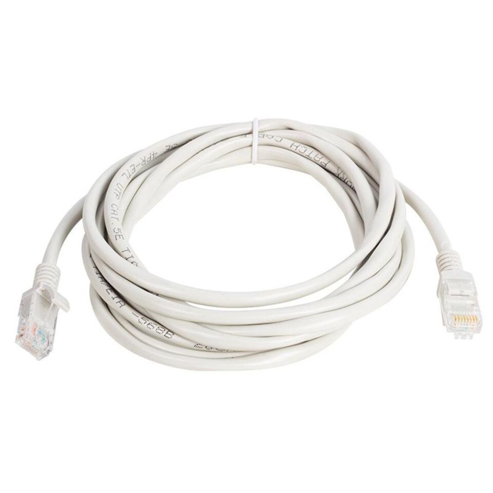 Ayt Fully G-505C Cat5 5 Metre RJ45 Patch Network Ethernet İnternet Kablosu Jack Soketleri Takılı Hazır Kablo