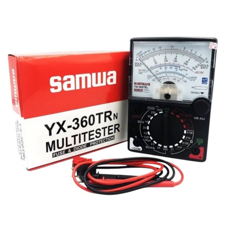 Ayt Powermaster YX-360TRN Analog Ölçü Aleti Multimetre Transistör Entegre Devre Ac Dc Ölçer Ölçüm Cihazı