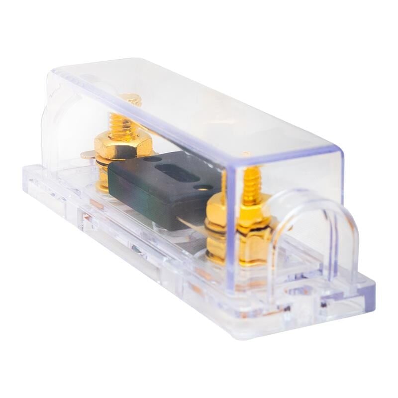 Ayt Anfi Sigorta Yuvası 120 Amper Sigortalı Oto Amfi Sigortası Dış Kap Ve Sigorta