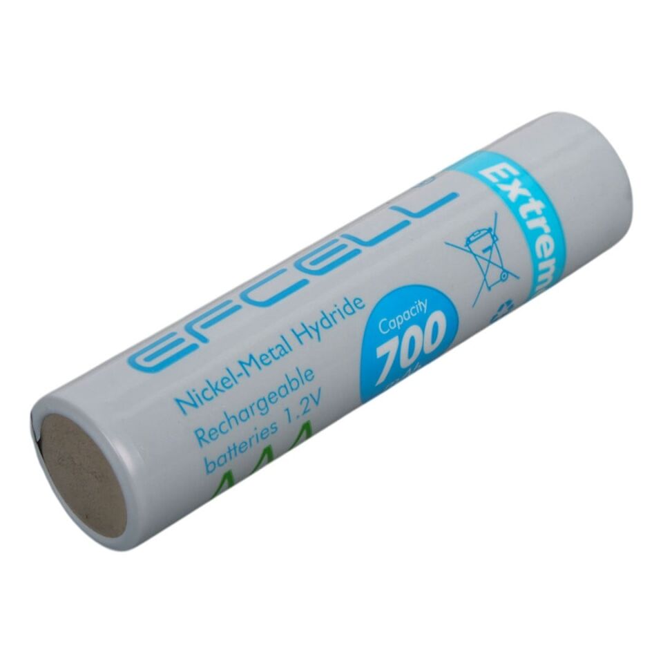 Efcell Extreme Life+ AAA 700Mah 1.2V Şarj Edilebilir Ni-MH Pil (2'Li Paket)