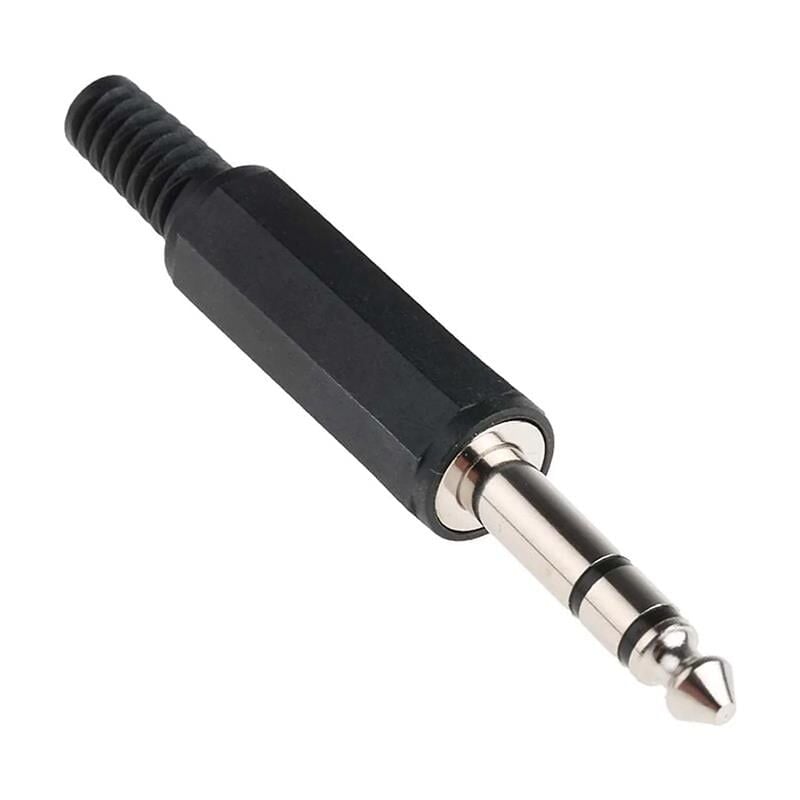 PLASTİK 6.3 MM STEREO GİTAR JACK