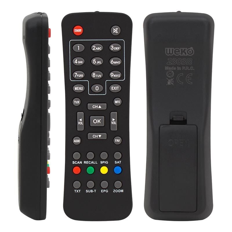 Magbox Exclusive - Kawai Mini - Digipoll - Citybox - Sunny Axen - Amstrad Mini Teletex'li Uydu Alıcı Kumandası