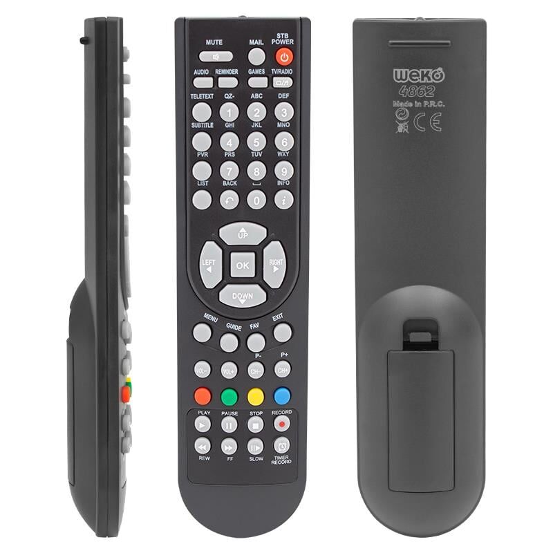 Weko KR Kujtesa HD Uydu Alıcı Kumandası Uzaktan Kumanda