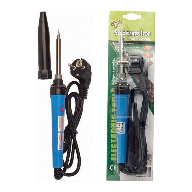 Powermaster Zd-70D 20-130 Watt Plastik Başlıklı Korumalı Buton Ayarlı Kalem Lehim Havya Makinası 220V Priz Tipi