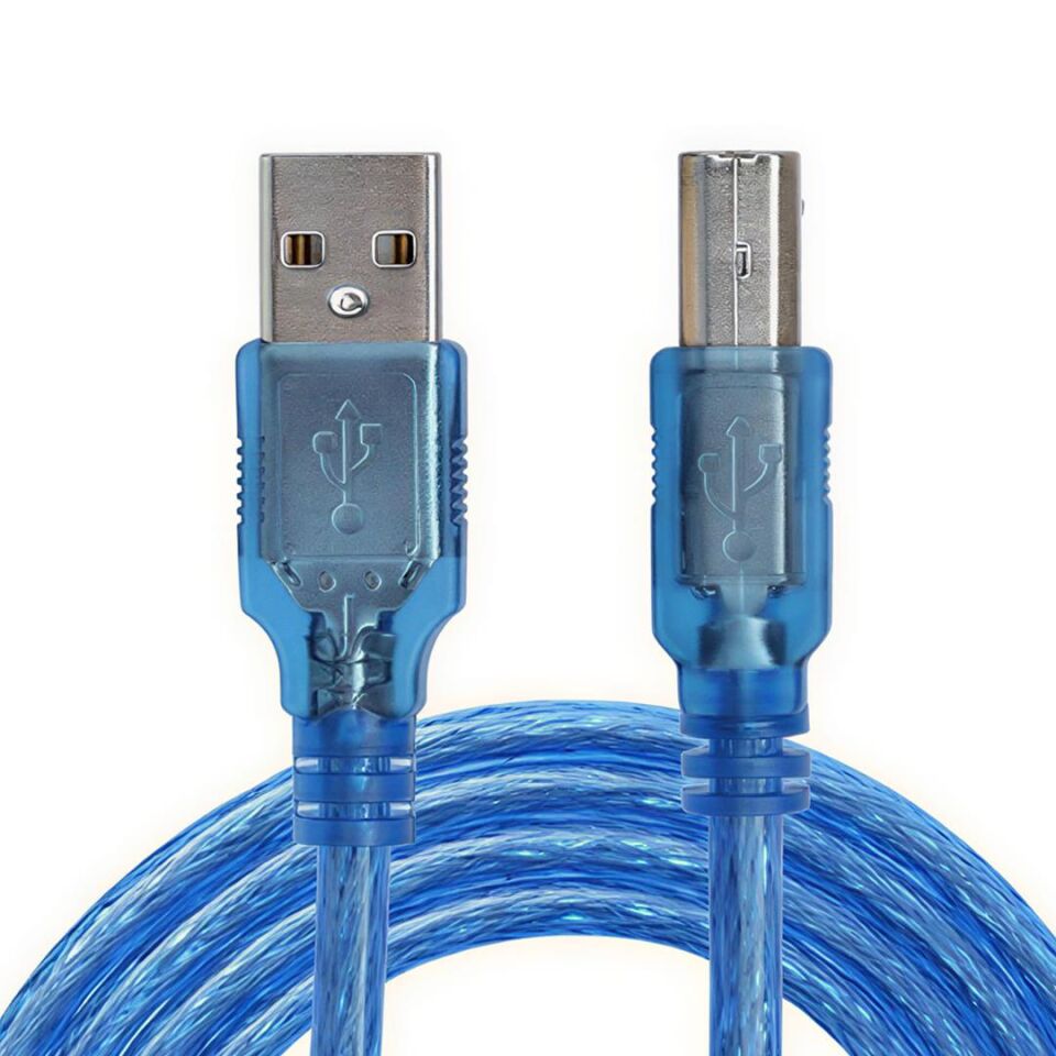 POWERMASTER 3 METRE 2.0V ŞEFFAF USB YAZICI KABLOSU