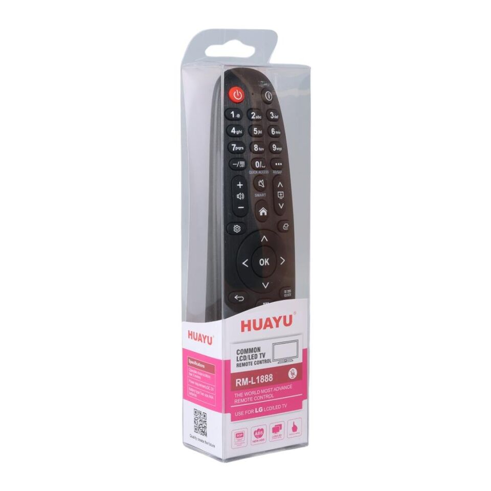 Ayt Huayu RM-L1888 LG Universal Lcd Led Tv Kumandası Tüm Lg Modellerine Uyumlu Kumanda