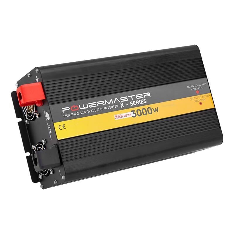 Powermaster 24-220V 24 Volt 3000 Watt Modified Sinus İnverter PWR3000-24