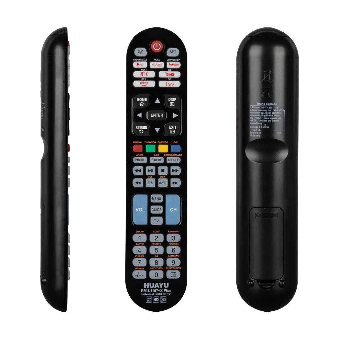 Huayu Kl Rm-L1107 Üniversal Akıllı Kodlanabilir Kumanda Lcd Led Tv Kumandası