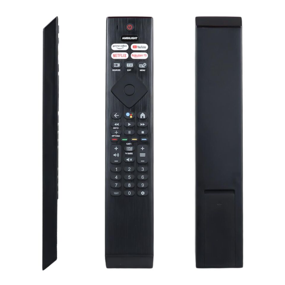 Ayt Huayu Philips Ambilight Netflix Prime Video Youtube Rakuten Tv Tuşlu Led Tv Kumanda Tüm Philips Modellerine Uyumlu