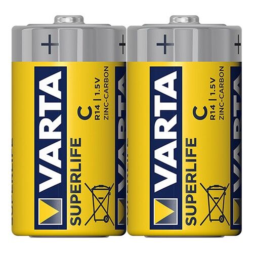 Varta Superlife Çinko Orta C Boy Pil 24'lü Paket