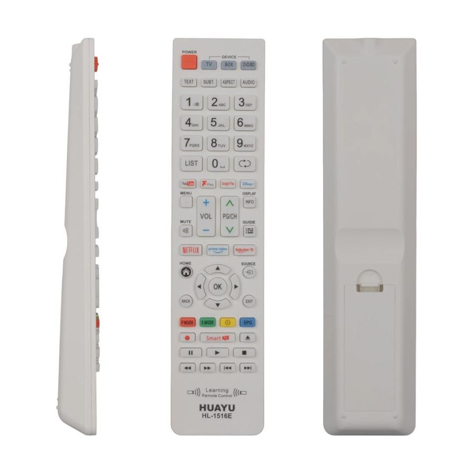 Huayu Akıllı Lcd Led Tv Kumandası Kodlanabilir Universal Akıllı Kumanda