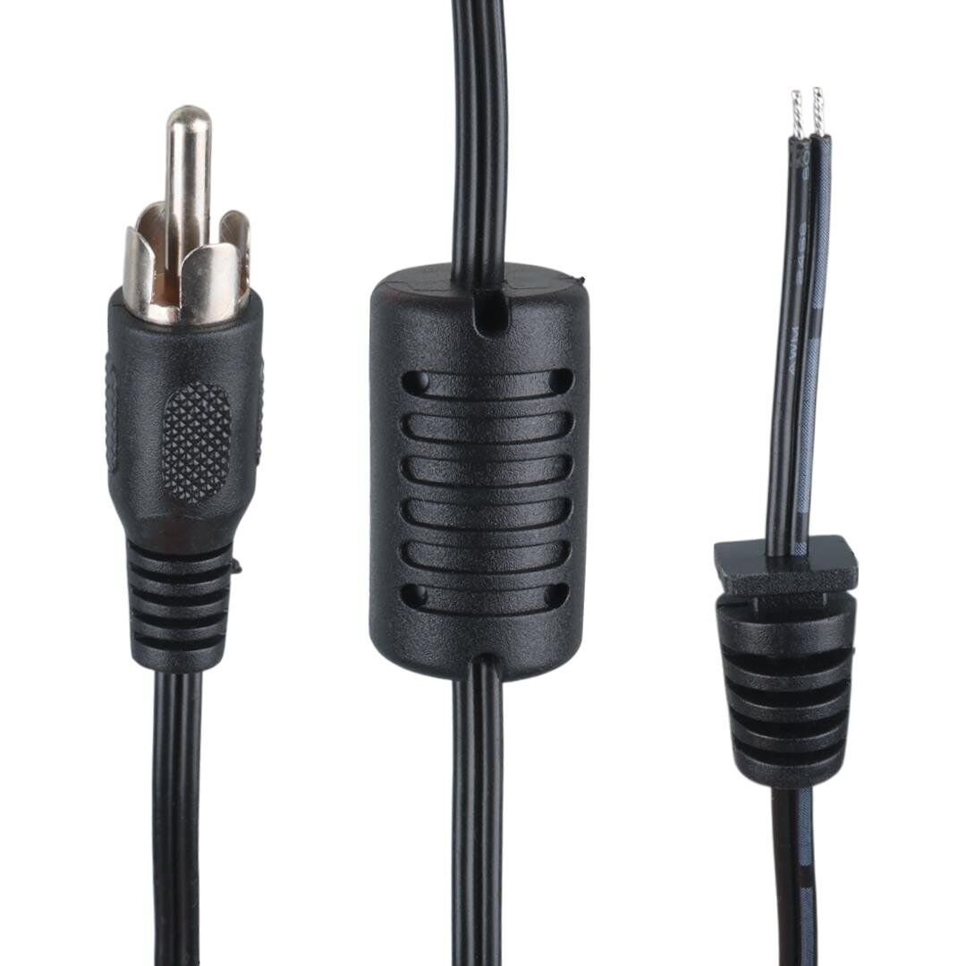 Ayt Yerli Üretim 1.2 Metre Tos Rca Konnektörlü Uydu Santralleri İçin Yedek Adaptör Kablosu