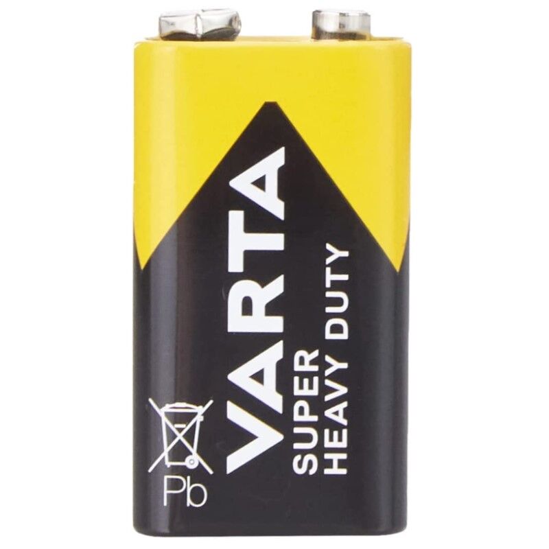Varta Superlife Çinko 9 Volt Pil 12'li Paket