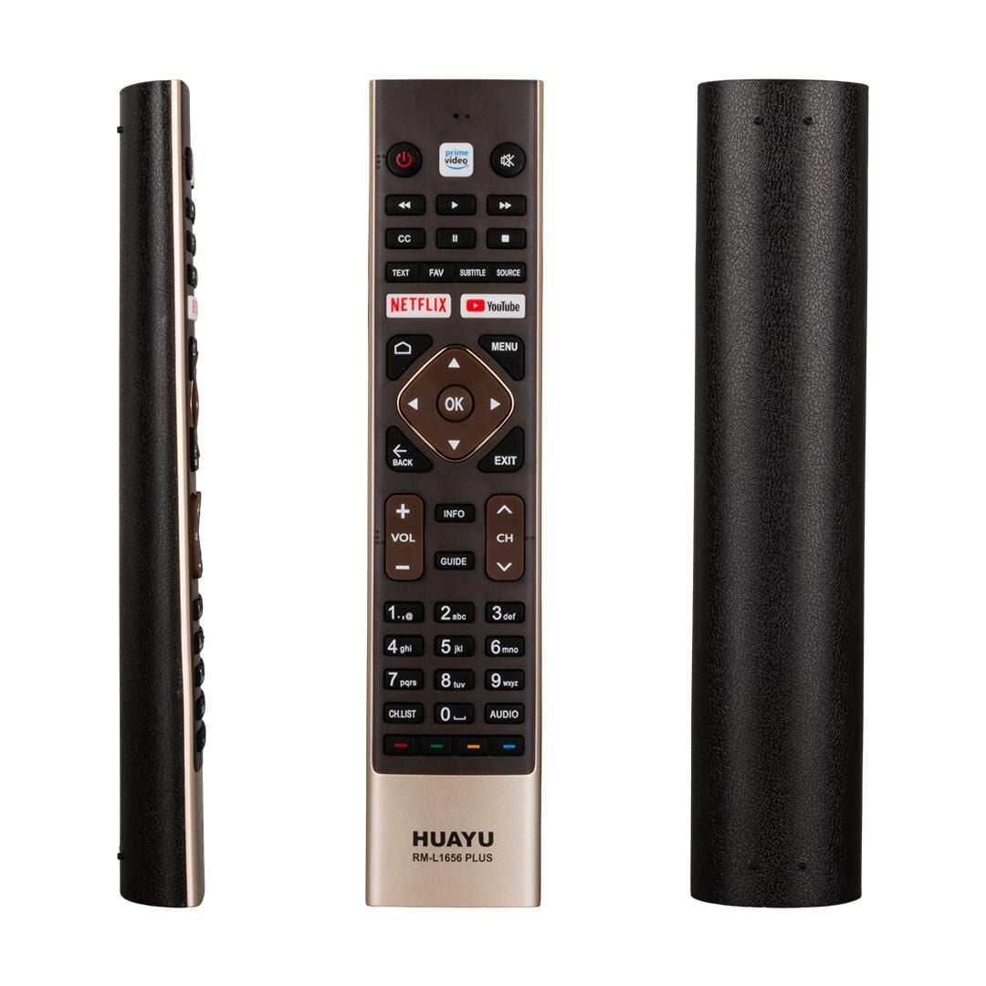 Huayu Kl Haier Rm-L1656 Plus Netflix Youtube Tuşlu Lcd Led Tv Kumandası Uzaktan Kumanda