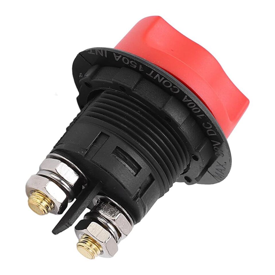 Ayt Powermaster Akü Şalteri 100A 2P 12-24V On Off Aç Kapa Şalter 12-24 Volt Araç Taşıtlar İçin IC-275C