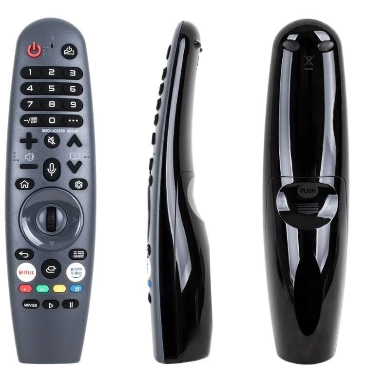 Ayt Onvo Sunny Skytech Lg MR20GA Uyumlu AKB76036901 4K Webos Ses Komutsuz Smart Tv Kumandası Akıllı Sihirli Kumanda