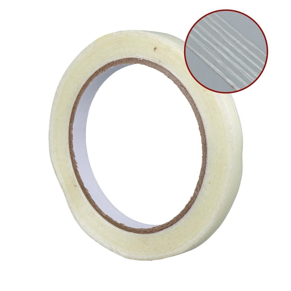 WEKO WK-20830 LİFLİ FLAT YAPIŞKANLI GÜÇLÜ İZALASYON BANT 10MM