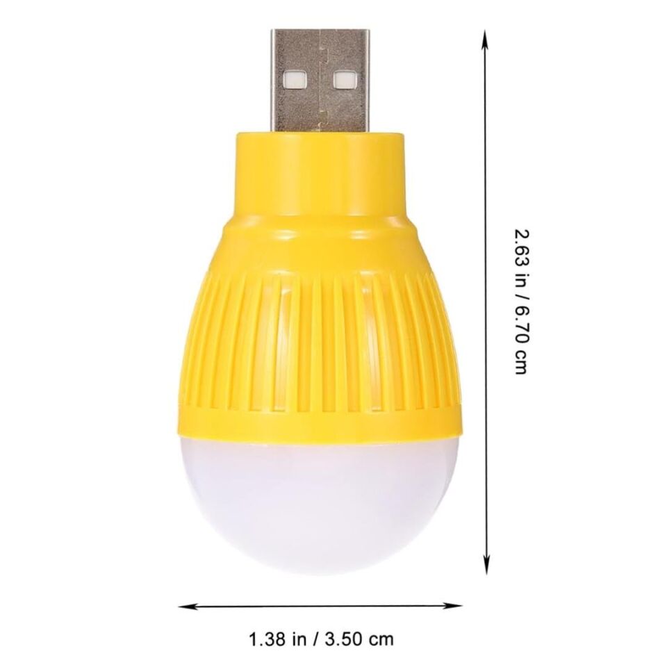 Usb Mini Gece Lambası Aydınlatma Oto Kamp Lambası Usb İle Yanan Led Lamba