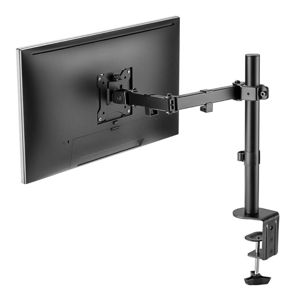 Powermaster PM-051 13-27 İnç Mekanik Tek Kol Lcd-Led Pc Bilgisayar Gaming Monitör Tutucu Stand Askı Aparatı