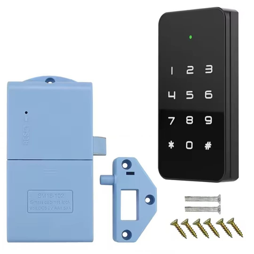 Ayt Powermaster PM-26728 RFID Ve Tuş Panelli Dijital Elektronik Kapı Dolap Kilidi 2'li Paket Şifrematik