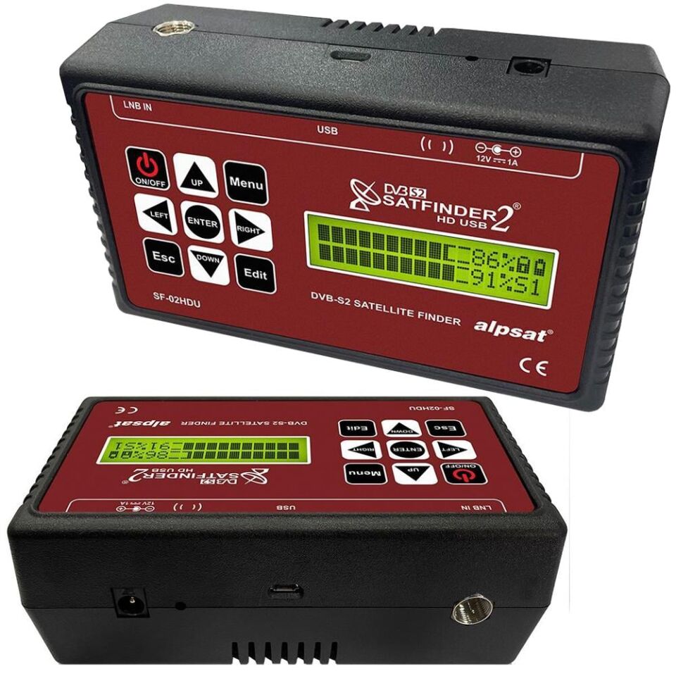 Ayt Satfinder 2 HD+ Plus Uydu Yön Bulucu Uydu Sinyal Bulucu