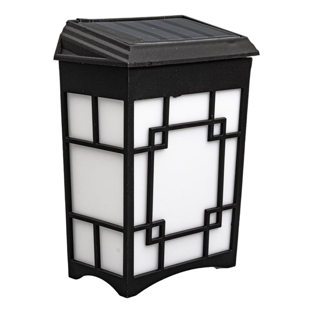 Ayt Powermaster Solar Güneş Enerjili Bahçe Aydınlatma Lambası Led Ampul Duvar Lamba