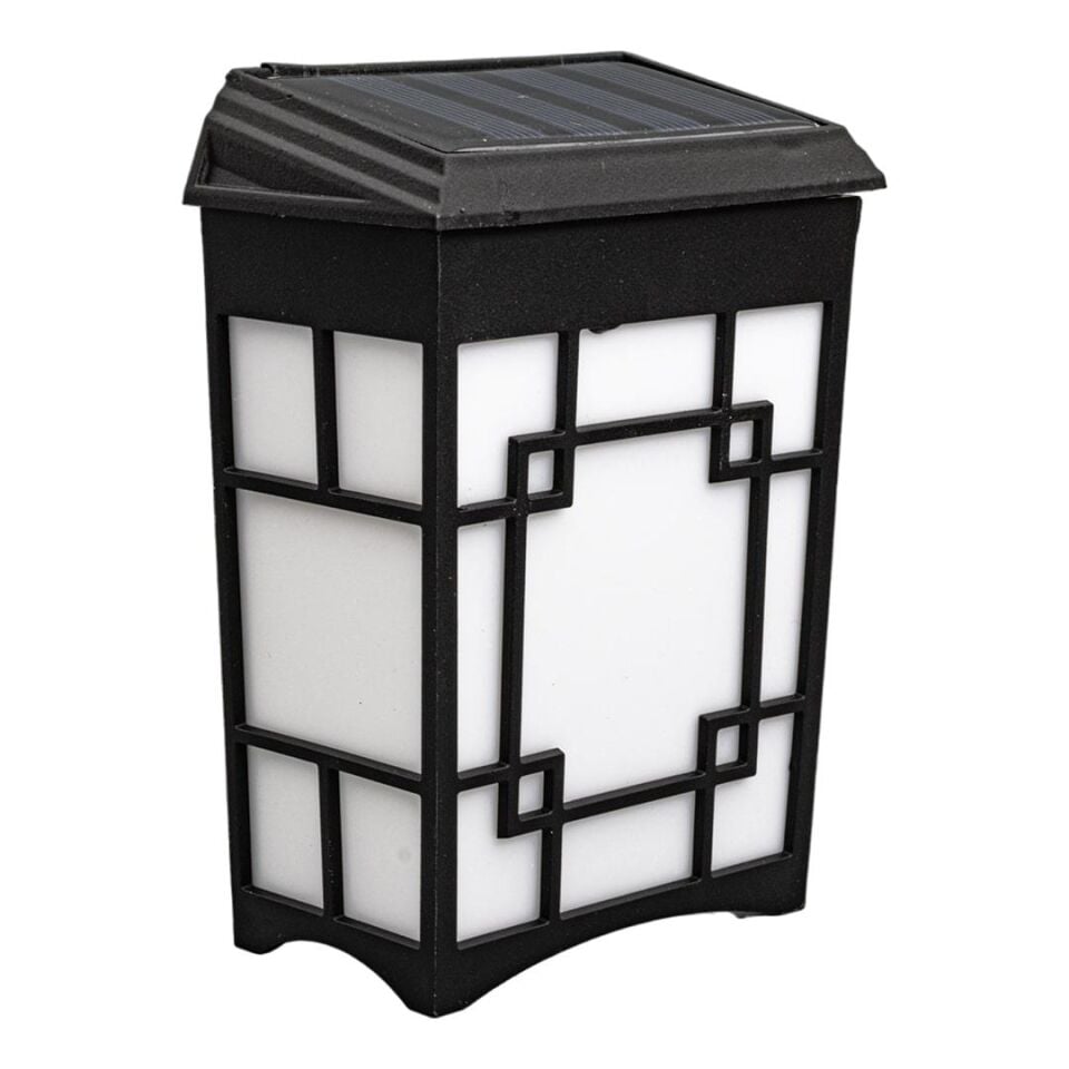 Ayt Powermaster Solar Güneş Enerjili Bahçe Aydınlatma Lambası Led Ampul Duvar Lamba