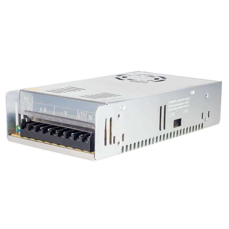 Powermaster Metal Kasa Adaptör 24 Volt 20 Amper Soğutuculu Şerit Led Güvenlik Kamerası Adaptör
