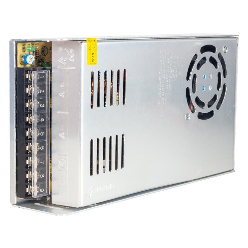 Powermaster Metal Kasa Adaptör 24 Volt 20 Amper Soğutuculu Şerit Led Güvenlik Kamerası Adaptör